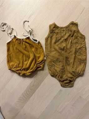 Rylee and Cru rompers